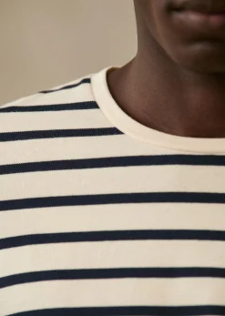 Sezane T-Shirt Geron- Marinières|T-shirt manches longues