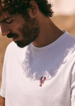 Sezane T-Shirt Homard- T-shirts|Le Bain