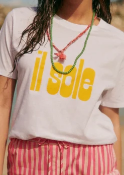 Sezane T-Shirt Il Sole- Le Bain|T-shirts