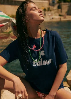 Sezane T-Shirt Je T'aime- T-shirts