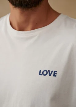 Sezane T-Shirt Love- T-shirts motif|T-shirts manches courtes