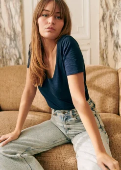 Sezane T-Shirt Malcolm- T-shirts