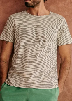 Sezane T-Shirt Martin- T-shirts manches courtes|T-Shirts coton lin