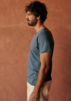 Sezane T-Shirt Martin- T-shirts manches courtes|T-Shirts coton lin