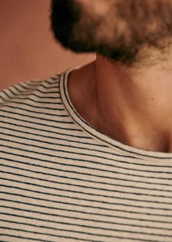 Sezane T-Shirt Martin- T-shirts manches courtes|T-Shirts coton lin