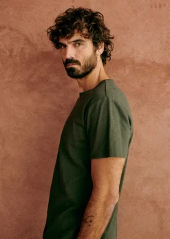 Sezane T-Shirt Martin- T-shirts manches courtes|T-Shirts coton lin