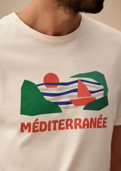 Sezane T-Shirt Mer- T-shirts motif|T-shirts manches courtes