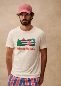 Sezane T-Shirt Mer- T-shirts motif|T-shirts manches courtes
