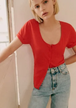 Sezane T-Shirt Milo- T-shirts