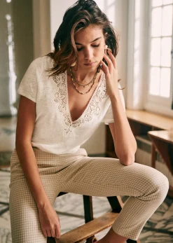 Sezane T-shirt Mina- T-shirts