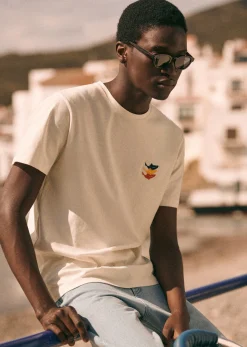 Sezane T-shirt Pantelleria- T-shirts|T-shirts motif