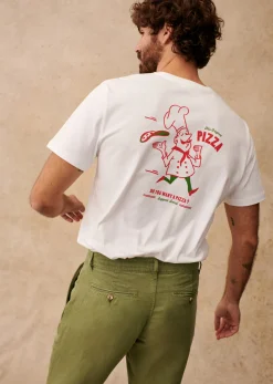 Sezane T-Shirt Pizza Pasta Amore- T-shirts motif