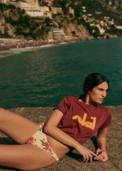 Sezane T-Shirt Soleil - Sézane X Maddy- T-shirts|Le Bain