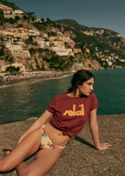 Sezane T-Shirt Soleil - Sézane X Maddy- T-shirts|Le Bain