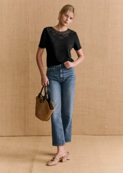 Sezane T-Shirt Vilma- T-shirts