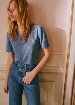 Sezane T-Shirt Vilma- T-shirts