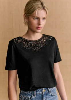 Sezane T-Shirt Vilma- T-shirts