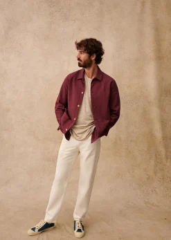 Sezane Veste Tim Coton Texturé- Vestes & Manteaux|Vestes coton