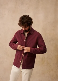 Sezane Veste Tim Coton Texturé- Vestes & Manteaux|Vestes coton