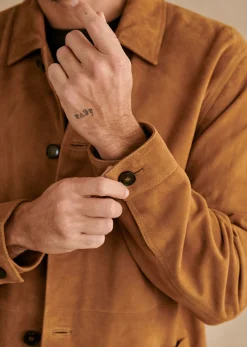 Sezane Veste Tim Daim- Vestes cuir|Blousons
